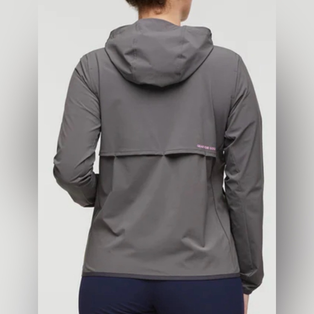 Cotopaxi Vuelta Performance Windbreaker Jacket Cinder Grey Size Small - Picture 2 of 10